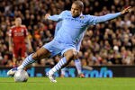 LIVERPOOL, ENGLAND - JANUARY 25:  Nigel de Jong of Manchester City scores the opening goal during the Carling Cup Semi Final Second Leg match between Liverpool and Manchester City at Anfield on January 25, 2012 in Liverpool, England.  (Photo by Michael Regan/Getty Images)