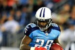 NASHVILLE, TN - NOVEMBER 06:  Chris Johnson #28 of the Tennessee Titans runs against the Cincinnati Bengals during play at LP Field on November 6, 2011 in Nashville, Tennessee. The Bengals won 24-17.  (Photo by Grant Halverson/Getty Images)