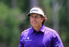 PONTE VEDRA BEACH, FL - MAY 12:  Phil Mickelson of the United States looks on from the ninth hole during the third round of THE PLAYERS Championship held at THE PLAYERS Stadium course at TPC Sawgrass on May 12, 2012 in Ponte Vedra Beach, Florida.  (Photo by Sam Greenwood/Getty Images)