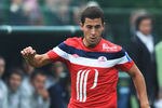 CHAMBON, FRANCE - JULY 23:  Eden Hazard of Lille in action during the pre-season friendly match between Lille and Saint Etienne on July 23, 2011 in Chambon sur Lignon, France.  (Photo by Valerio Pennicino/Getty Images)
