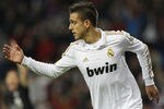 MADRID, SPAIN - DECEMBER 20: Joselu Mato of Real Madrid celebrates after scoring Real's fourth goal during the round of last 16 Copa del Rey second leg match between Real Madrid and Ponferradina at Estadio Santiago Bernabeu on December 20, 2011 in Madrid, Spain. (Photo by Angel Martinez/Getty Images)