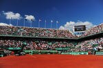 PARIS, FRANCE - MAY 29:  A general view of Court Philippe Chatrier during the men's singles first round match between Simone Bolelli of Italy and Rafael Nadal of Spain during day 3 of the French Open at Roland Garros on May 29, 2012 in Paris, France.  (Photo by Mike Hewitt/Getty Images)