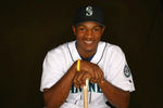PEORIA, AZ - FEBRUARY 27:  Adam Jones #83 of the Seattle Mariners poses for a portrait during the Seattle Mariners Photo Day on February 27, 2005 at Peoria Stadium in Peoria, Arizona.  (Photo by Lisa Blumenfeld /Getty Images)