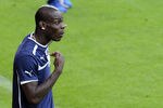 FLORENCE, ITALY - MAY 26:  Mario Balotelli of Italy during a training session at Coverciano on May 26, 2012 in Florence, Italy.  (Photo by Claudio Villa/Getty Images)