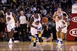 OAKLAND, CA - JANUARY 10:  Nate Robinson #2 of the Golden State Warriors in action against the Miami Heat at Oracle Arena on January 10, 2012 in Oakland, California.  NOTE TO USER: User expressly acknowledges and agrees that, by downloading and or using this photograph, User is consenting to the terms and conditions of the Getty Images License Agreement.  (Photo by Ezra Shaw/Getty Images)