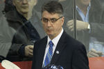 WINNIPEG, CANADA - FEBRUARY 19: Head Coach Claude Noel and Jim Slater #19 of the Winnipeg Jets look on from the bench during their NHL game against the Colorado Avalanche at MTS Centre on February 19, 2012 in Winnipeg, Manitoba, Canada. (Photo by Tom Szczerbowski/Getty Images)