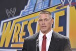 EAST RUTHERFORD, NJ - FEBRUARY 16: John Cena attends a press conference to announce that MetLife Stadium will host WWE Wrestlemania 29 in 2013 at MetLife Stadium on February 16, 2012 in East Rutherford, New Jersey. (Photo by Michael N. Todaro/Getty Images)