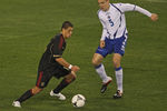 CHICAGO, IL - MAY 31:  Javier Hernandez #14 of Mexico controls the ball in front of Boris Pandza #5 Bosnia-Herzegovina during an international friendly at Soldier Field on May 31, 2012 in Chicago, Illinois. Mexico defeated Bosnia-Herzegovina 2-1.  (Photo by Jonathan Daniel/Getty Images)