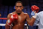 LAS VEGAS, NV - JULY 23:  James Kirkland poses after defeating Alexis Hloros by second round TKO in their middleweight bout at Mandalay Bay Events Center on July 23, 2011 in Las Vegas, Nevada.  (Photo by Scott Heavey/Getty Images)