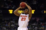 OMAHA, NE - MARCH 18:  Bradley Beal #23 of the Florida Gators attempts a shot in the second half against the Norfolk State Spartans during the third round of the 2012 NCAA Men's Basketball Tournament at CenturyLink Center on March 18, 2012 in Omaha, Nebraska.  (Photo by Doug Pensinger/Getty Images)