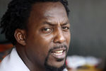 DETROIT - SEPTEMBER 25: Vladimir Guerrero #27 of the Baltimore Orioles watches the action during the game against the Detroit Tigers at Comerica Park on September 25, 2011 in Detroit, Michigan.  (Photo by Leon Halip/Getty Images)