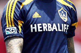 HOUSTON, TX - MAY 26: David Beckham #23 of the Los Angeles Galaxy during game action against the Houston Dynamo at BBVA Compass Stadium on May 26, 2012 in Houston, Texas. Houston defeated Los Angeles 3-2. (Photo by Bob Levey/Getty Images)