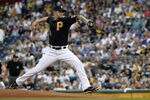 PITTSBURGH, PA - MAY 25:  A.J. Burnett #34 of the Pittsburgh Pirates pitches against the Chicago Cubs during the game on May 25, 2012 at PNC Park in Pittsburgh, Pennsylvania.  (Photo by Justin K. Aller/Getty Images)