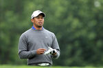 DUBLIN, OH - JUNE 01:  Tiger Woods prepares to hit his tee shot on the par 4 3rd hole during the second round of the Memorial Tournament presented by Nationwide Insurance on June 1, 2012 in Dublin, Ohio.  (Photo by Andy Lyons/Getty Images)