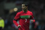 WARSAW, POLAND - FEBRUARY 29:  Cristiano Ronaldo of Portugal in action during the International Friendly mach between Poland and Portugal at National Stadium on February 29, 2012 in Warsaw, Poland.  (Photo by Jamie McDonald/Getty Images)
