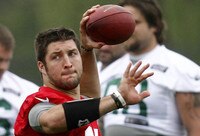 How Short Will Mark Sanchez's Leash Be with Tebow on the Bench? 