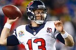 FOXBORO, MA - DECEMBER 10: T.J. Yates #13 of the Houston Texans throws a pass against the New England Patriots during the game at Gillette Stadium on December 10, 2012 in Foxboro, Massachusetts. (Photo by Jared Wickerham/Getty Images)