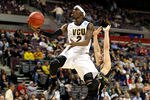 AUBURN HILLS, MI - MARCH 21:  Briante Weber #2 of the Virginia Commonwealth Rams drives for a shot attempt against the Akron Zips during the second round of the 2013 NCAA Men's Basketball Tournament at at The Palace of Auburn Hills on March 21, 2013 in Auburn Hills, Michigan.  (Photo by Gregory Shamus/Getty Images)