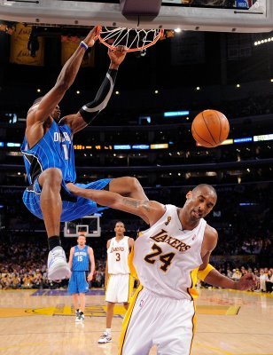 dwight howard dunk lakers. Contest dwight howards dunk