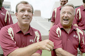 Jimbo Fisher and Bobby Bowden