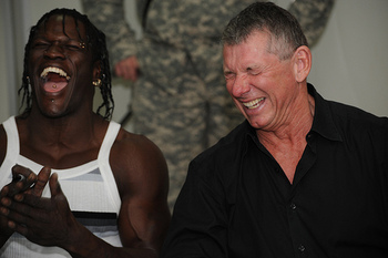 WWE suspends R-Truth for 30 days, I bet @ValVenisEnt is going to have a conniption fit