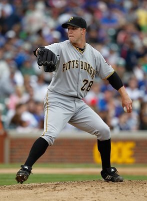 CHICAGO - MAY 15: Starting pitcher Paul Maholm #28 of the Pittsburgh Pirates delivers the ball against the Chicago Cubs at Wrigley Field on May 15, 2010 in Chicago, Illinois. The Pirates defeated the Cubs 4-3.  (Photo by Jonathan Daniel/Getty Images)