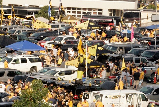 STARKVILLE, MS - OCTOBER 24:  Fans of the Mississippi State Bulldogs football team tailgate outside Davis Wade Stadium before taking on the Florida Gators on October 24, 2009 in Starkville, Mississippi.  (Photo by Rick Dole/Getty Images)