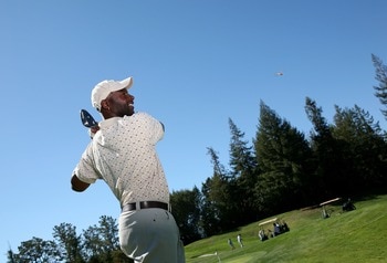 MENLO PARK, CA - OCTOBER 08:  Former NFL player Jerry Rice poses for a portrait at Sharon Heights Golf Club on September 8, 2007 in Menlo Park, California.  (Photo by Jed Jacobsohn/Getty Images)