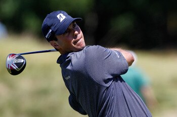 KOHLER, WI - AUGUST 15:  Matt Kuchar watches his tee shot on the second hole during the final round of the 92nd PGA Championship on the Straits Course at Whistling Straits on August 15, 2010 in Kohler, Wisconsin.  (Photo by Sam Greenwood/Getty Images)