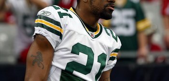 GLENDALE, AZ - JANUARY 03:  Charles Woodson #21 of the Green Bay Packers looks on against the Arizona Cardinals at University of Phoenix Stadium on January 3, 2010 in Glendale, Arizona.  (Photo by Maxx Wolfson/Getty Images)