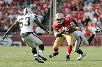 Vernon Davis and the 49ers will play their annual preseason game against the Oakland Raiders on Saturday.