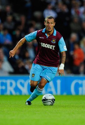 MILTON KEYNES, ENGLAND - JULY 28:  Alessandro Diamanti of West Ham United in action during the pre-season friendly match between MK Dons and West Ham United at the Stadium MK on July 28, 2010 in Milton Keynes, England.  (Photo by Jamie McDonald/Getty Imag