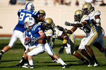 Duke will be running a lot of young in their two-deep depth chart this year.
