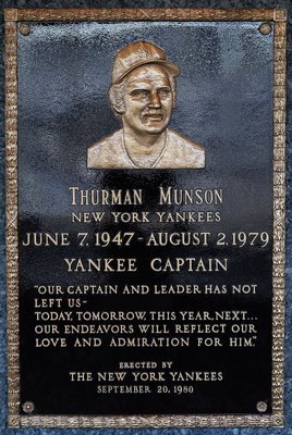 Munson died when the plane he was piloting crashed.