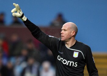Aston Villa's No.1 Brad Freidal