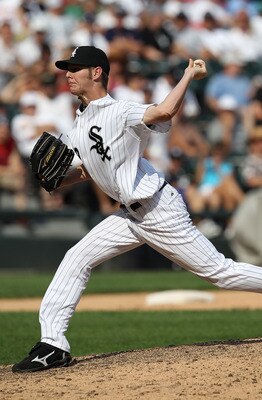 CHICAGO - AUGUST 29: Chris Sale #49 of the Chicago White Sox pitches against the New York Yankees at U.S. Cellular Field on August 29, 2010 in Chicago, Illinois. The Yankees defeated the White Sox 2-1. (Photo by Jonathan Daniel/Getty Images)