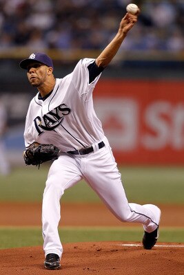 ST. PETERSBURG - AUGUST 27:  Pitcher David Price #14 of the Tampa Bay Rays pitches against the Boston Red Sox during the game at Tropicana Field on August 27, 2010 in St. Petersburg, Florida.  (Photo by J. Meric/Getty Images)
