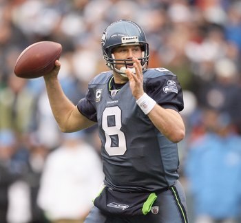 Seattle QB Matt Hasselbeck
