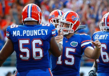 Tim Tebow's  success began with Maurkice Pouncey