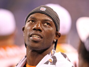 INDIANAPOLIS - SEPTEMBER 02:  Terrell Owens #81  of the Cincinnati Bengals watches from the sidelines during the NFL preseason game against the Indianapolis Colts at Lucas Oil Stadium on September 2, 2010 in Indianapolis, Indiana.  (Photo by Andy Lyons/Ge