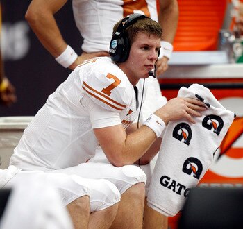 Texas QB Garrett Gilbert