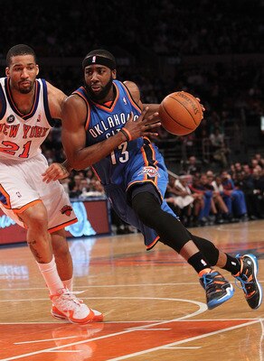 James Harden should get more minutes off the bench this season