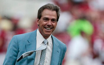 Alabama coach Nick Saban
