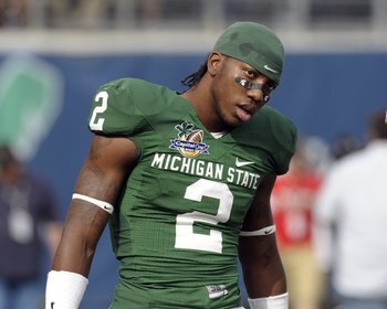 Michigan State WR Mark Dell