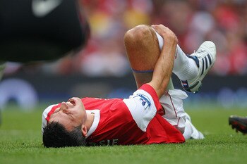 Van Persie has been sidelined yet again