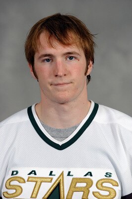 DALLAS, TX - SEPTEMBER 1:  Barrett Heisten of the Dallas Stars poses for a portrait on September 1, 2002 at American Airlines Center in Dallas, Texas.  (Getty Images/NHLI)
