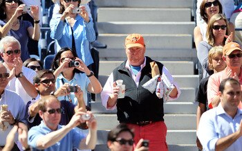 NEW YORK - SEPTEMBER 11:  Chef Mario Batali attends the men's singles semifinal match between Rafael Nadal of Spain and Mikhail Youzhny of Russia during day thirteen of the 2010 U.S. Open at the USTA Billie Jean King National Tennis Center on September 11