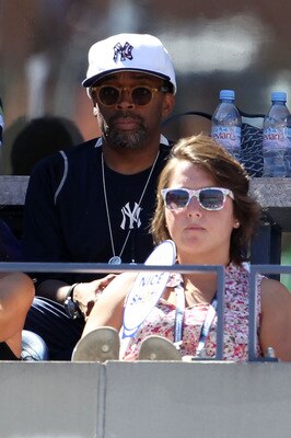 NEW YORK - SEPTEMBER 11:  Spike Lee attends the men's singles semifinal match between Rafael Nadal of Spain and Mikhail Youzhny of Russia during day thirteen of the 2010 U.S. Open at the USTA Billie Jean King National Tennis Center on September 11, 2010 i
