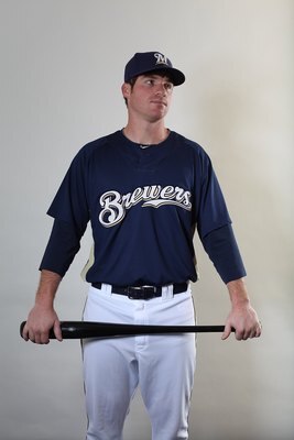 MARYVALE, AZ - MARCH 01:  Mat Gamel # 24 poses for a portrait during the Milwaukee Brewers Photo Day at the Maryvale  Baseball Park on March 1, 2010 in Maryvale, Arizona.  (Photo by Jonathan Ferrey/Getty Images)