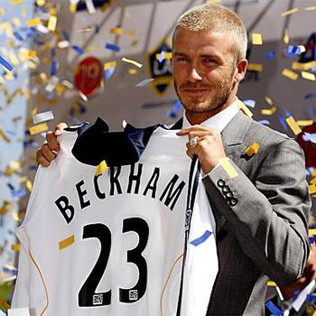 Beckham  Card on David Beckham Is A Person Who  With Landon Donovan And Some More
